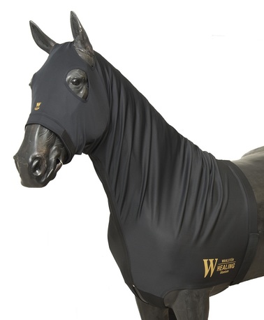 WAHLSTEN HEALING TITANIUM STRETCH HUVA, SVART